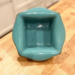 Southern Living at Home Tuscan Everyday Baker Square Baking Dish Turquoise Teal